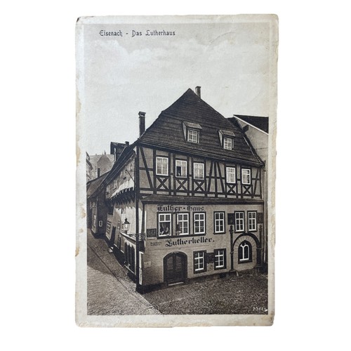 Cartolina postale eisenach - cartolina,