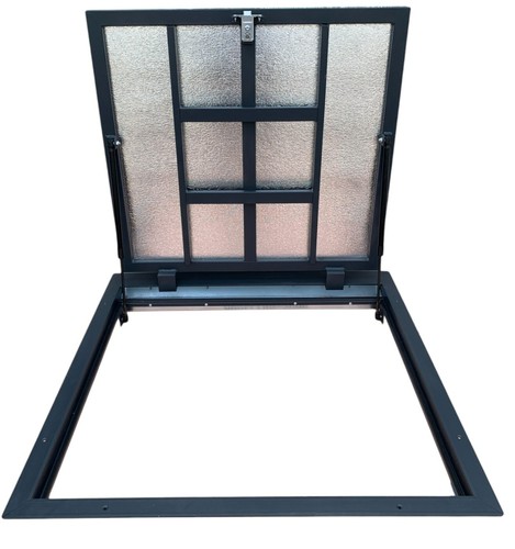 Botola pavimento 80x80 - da,