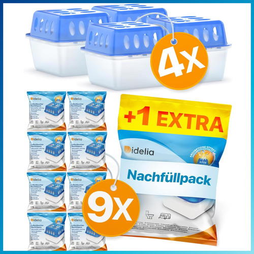 Set deumidificatore 9x - 4x, +