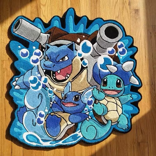 Tappeto pokemon turtok pikachu - turtok,