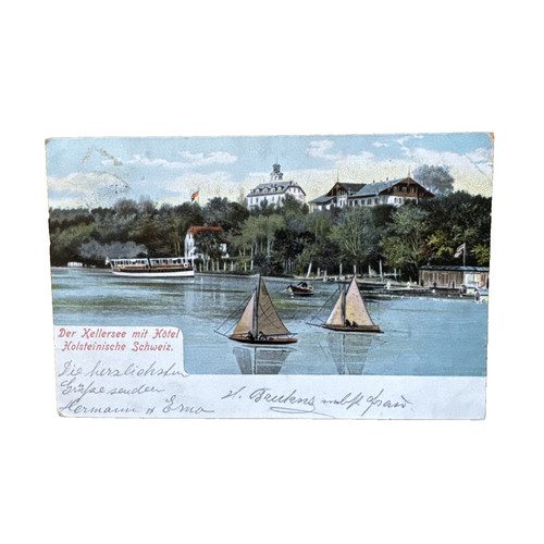 Cartolina postale malente - cartolina,